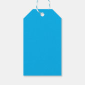 Étiquette de cadeau thème bleu pour Joyeux Anniver (Dos)