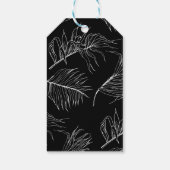 Étiquette de cadeaux de mariage chic pour vous env (Dos)