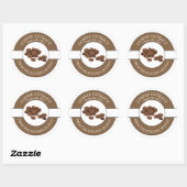 Étiquette de café (Feuille)