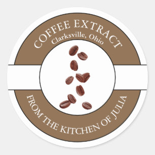 Étiquette de café