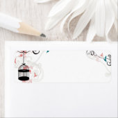 Étiquette de cage rétro (En situation)