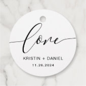 Étiquette de calligraphie à l'écriture rustique mo (Dos)