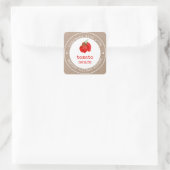 Étiquette de canne à la sauce tomate maison (Sac)