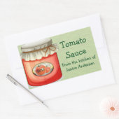 Étiquette de canne de conception de tomates (Enveloppe)