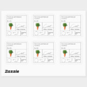 Étiquette de carotte d'Apothécaire (Feuille)