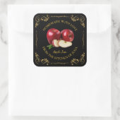 Étiquette de Carré de confiture de pomme maison vi (Sac)