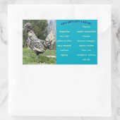 Étiquette de carton d'oeuf (Sac)