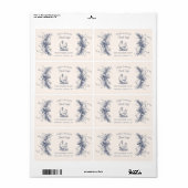 Étiquette de carton d'oeuf de ferme rustique (Feuille entière)