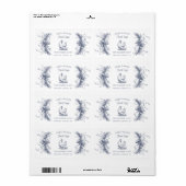 Étiquette de carton d'oeuf de ferme rustique (Feuille entière)