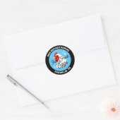 Étiquette de carton d'oeufs frais de ferme (Enveloppe)