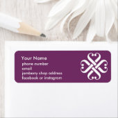 Étiquette de catalogue pour Jamberry Nails (En situation)