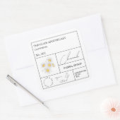 Étiquette de Chamomille appothécaire (Enveloppe)