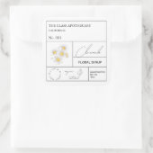 Étiquette de Chamomille appothécaire (Sac)