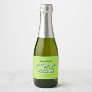 Étiquette de Champagne pour Enterrement de Vie de