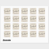 Étiquette de chandelle de cosmétique de script mod (Feuille)