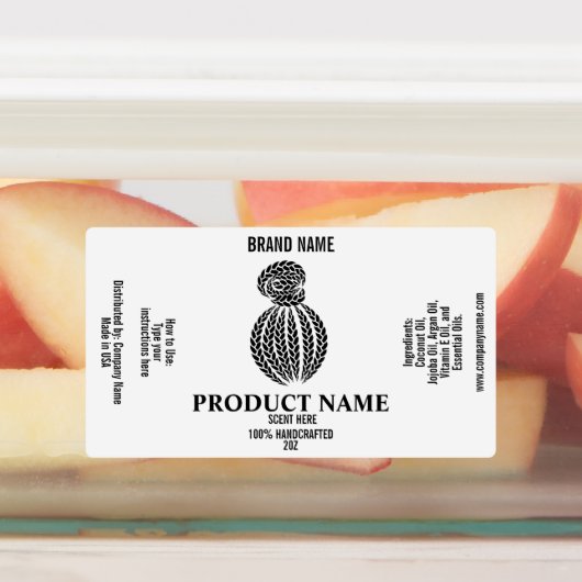 Étiquette de cheveux modèle  (Apposé)