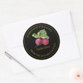 Étiquette de chiche à racine de betterave maison G (Enveloppe)