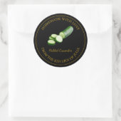 Étiquette de chiche en concombre fait maison | Noi (Sac)