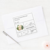 Étiquette de chou-fleur apothecaire (Enveloppe)