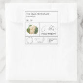 Étiquette de chou-fleur apothecaire (Sac)