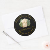 Étiquette de chou-fleur fait maison | Noir (Enveloppe)