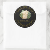 Étiquette de chou-fleur fait maison | Noir (Sac)