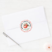 étiquette de chutney de tomate modifiable aquarell (Enveloppe)