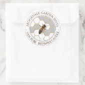 Étiquette de cire d'abeille réaliste (Sac)