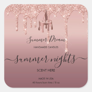 Étiquette de cire de miel artisanal