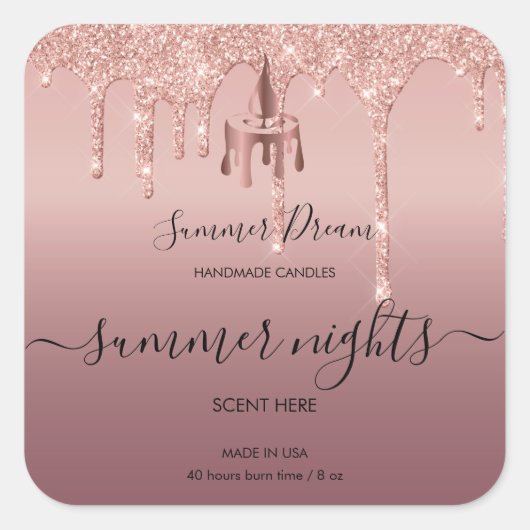 Étiquette de cire de miel artisanal (Devant)