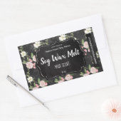 Étiquette de cire de soja personnalisable (Enveloppe)