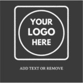 Étiquette de code QR promotionnel d'entreprise ave (Devant)