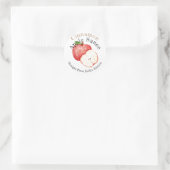 Étiquette de compote de pomme à la cannelle pour e (Sac)