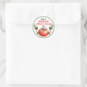 Étiquette de condiment de tomate fait maison de st (Sac)