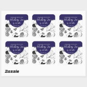 Étiquette de confiture Blackberry fait maison noir (Feuille)