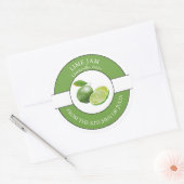 Étiquette de confiture de chaux (Enveloppe)