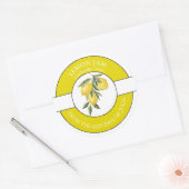 Étiquette de confiture de citron (Enveloppe)