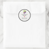 Étiquette de Confiture de Figue Maison pour Bocal (Sac)