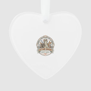 Étiquette de confiture de la boulangerie de campag
