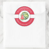 Étiquette de confiture de pastèque (Sac)