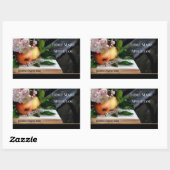 Étiquette de confiture de pomme maison (Feuille)