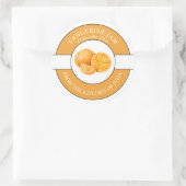 Étiquette de confiture de tangerine (Sac)