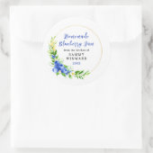 Étiquette de conservation de confiture de myrtille (Sac)