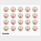 Étiquette de conservation de confiture de tomate p (Feuille)