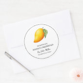 Étiquette de Conserve de Mangue Maison Simple (Enveloppe)