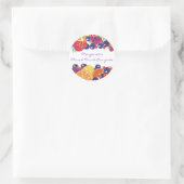 Étiquette de conserverie de baies de fruits mélang (Sac)