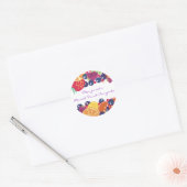 Étiquette de conserverie de baies de fruits mélang (Enveloppe)