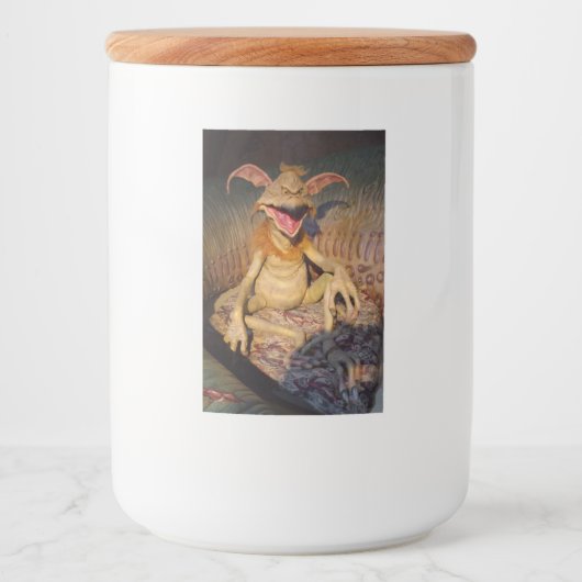 Étiquette de conteneur alimentaire Alien (Devant)