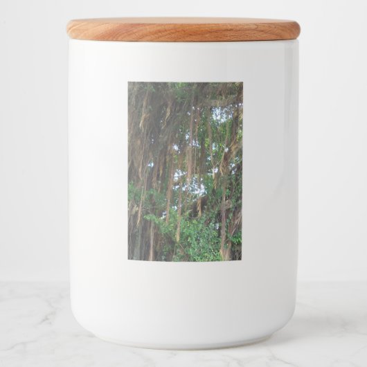 Étiquette de conteneur alimentaire de mangrove (Devant)