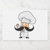 Étiquette de conteneur alimentaire personnalisé (3 (Étiquettes simples)